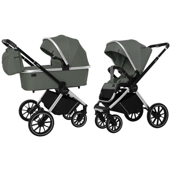 Коляска универсальная Carrello Optima CRL-6503 Nordic Green 2 в 1 с модульной системой и дождевиком + 2 чехла и 2 москитные сетки + сумка-пеленатор
Коляска универсальная Carrello Optima CRL-6503 Nordic Green 2 в 1 с модульной системой и дождевиком + 2 чехла и 2 москитные сетки + сумка-пеленатор