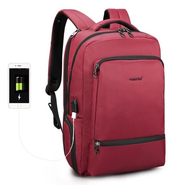 Рюкзак для ноутбука Tigernu T-B3585 15.6"/26 л на 9 отделений + USB порт + в комплекте кодовый замок и сумка для документов Красный
Рюкзак для ноутбука Tigernu T-B3585 15.6"/26 л на 9 отделений + USB порт + в комплекте кодовый замок и сумка для документов Красный