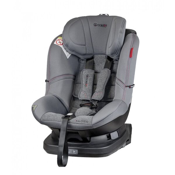 Автокресло Coletto Millo группа 0+/1 (0-18 кг) с системой Isofix и поворотом на 360° + ремень Top Therher Серый
Автокресло Coletto Millo группа 0+/1 (0-18 кг) с системой Isofix и поворотом на 360° + ремень Top Therher Серый