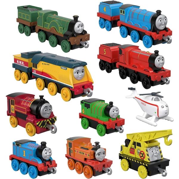 Набор паравозиков Томас и друзья Fisher-Price Thomas and Friends TrackMaster Sodor Steamies Train 10 Pack
Набор паравозиков Томас и друзья Fisher-Price Thomas and Friends TrackMaster Sodor Steamies Train 10 Pack