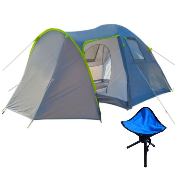 Палатка 4-местная Green Camp GC1009-2, 440x245x155, два входа, серая, туристическая четырехместная палатка
Палатка 4-местная Green Camp GC1009-2, 440x245x155, два входа, серая, туристическая четырехместная палатка