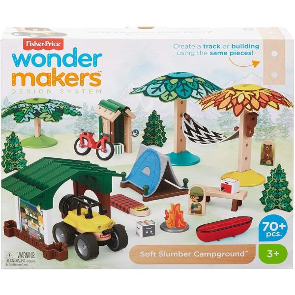 Конструктор Фишер-Прайс Кемпинг Fisher-Price Wonder Makers Design System Soft Slumber Campground - 60+
Конструктор Фишер-Прайс Кемпинг Fisher-Price Wonder Makers Design System Soft Slumber Campground - 60+