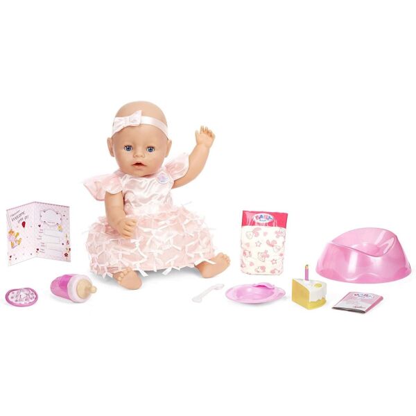 Интерактивная кукла Беби Борн голубые глаза Baby Born Interactive Baby Doll Party Theme – Blue Eyes
Интерактивная кукла Беби Борн голубые глаза Baby Born Interactive Baby Doll Party Theme – Blue Eyes