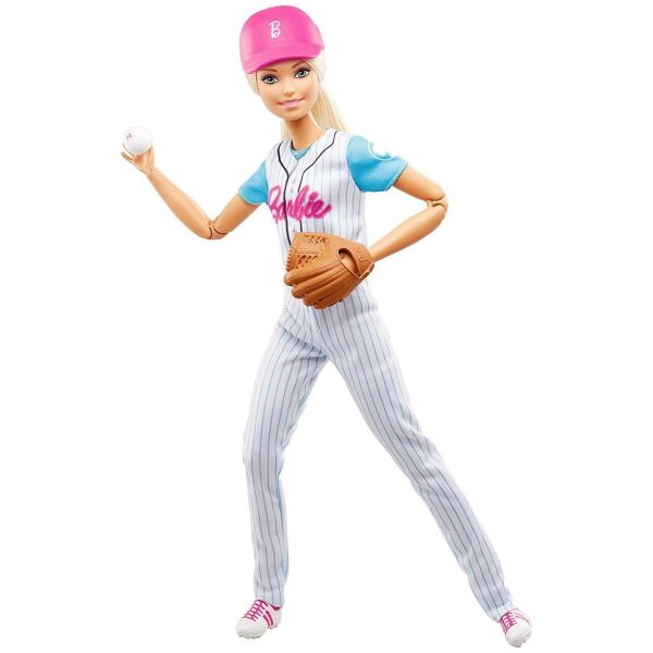 Кукла Барби Безграничные Движения Бейсболистка Barbie Made to Move Baseball Player Doll Mattel
Кукла Барби Безграничные Движения Бейсболистка Barbie Made to Move Baseball Player Doll Mattel