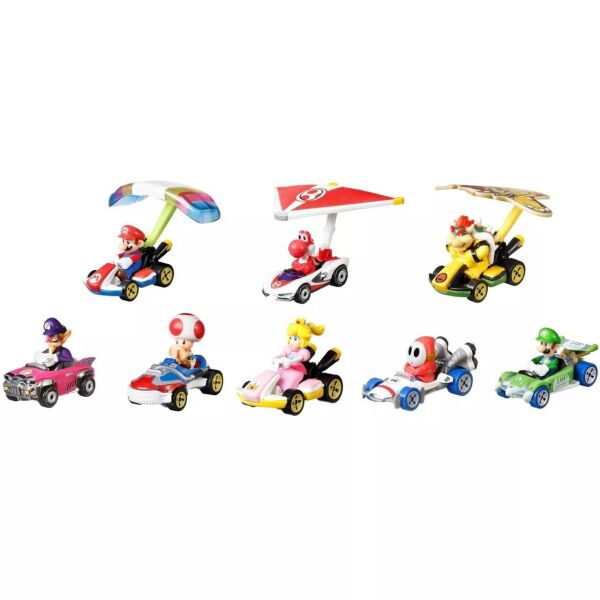 Коллекционный набор машинок Хот Вилс Марио Карт 8 шт Hot Wheels Mario Kart Collector Set - 8pk
Коллекционный набор машинок Хот Вилс Марио Карт 8 шт Hot Wheels Mario Kart Collector Set - 8pk