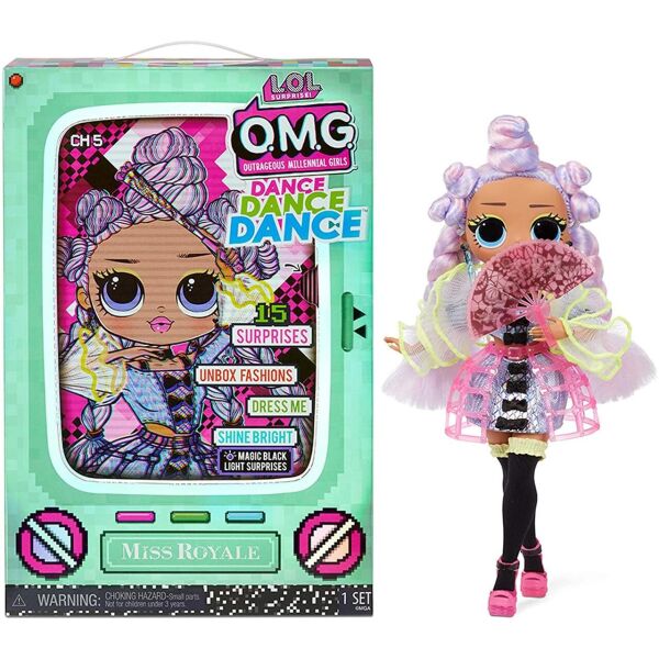 Кукла с аксессуарами L.O.L. Surprise O.M.G. Dance Miss Royale – Мисс Роял (117872)
Кукла с аксессуарами L.O.L. Surprise O.M.G. Dance Miss Royale – Мисс Роял (117872)