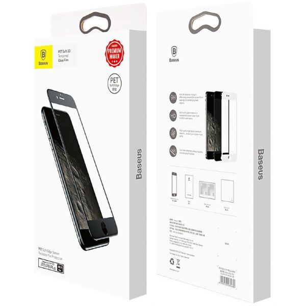 Защитное стекло Baseus (OR) Anti-Break Edge iPhone 7Plus/8Plus (SGAPIPH8P-PE01) Black (0.23mm)
Защитное стекло Baseus (OR) Anti-Break Edge iPhone 7Plus/8Plus (SGAPIPH8P-PE01) Black (0.23mm)