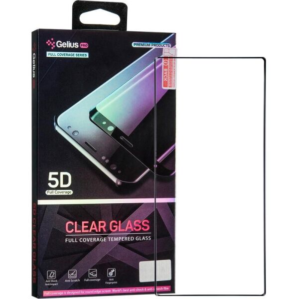 Защитное стекло Gelius Pro 5D Clear Glass для Samsung Galaxy Note20 Ultra SM-N985 Black (2099900818776)
Защитное стекло Gelius Pro 5D Clear Glass для Samsung Galaxy Note20 Ultra SM-N985 Black (2099900818776)
