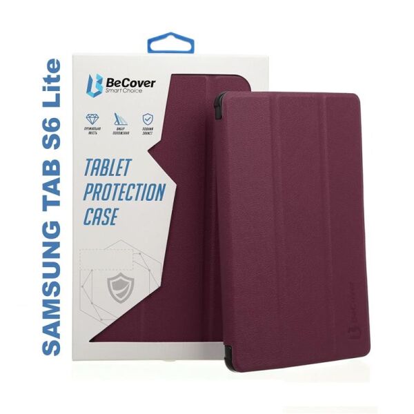 Чехол-книжка BeCover Smart для Samsung Galaxy Tab S6 Lite SM-P610/SM-P615 Red Wine (705216)
Чехол-книжка BeCover Smart для Samsung Galaxy Tab S6 Lite SM-P610/SM-P615 Red Wine (705216)