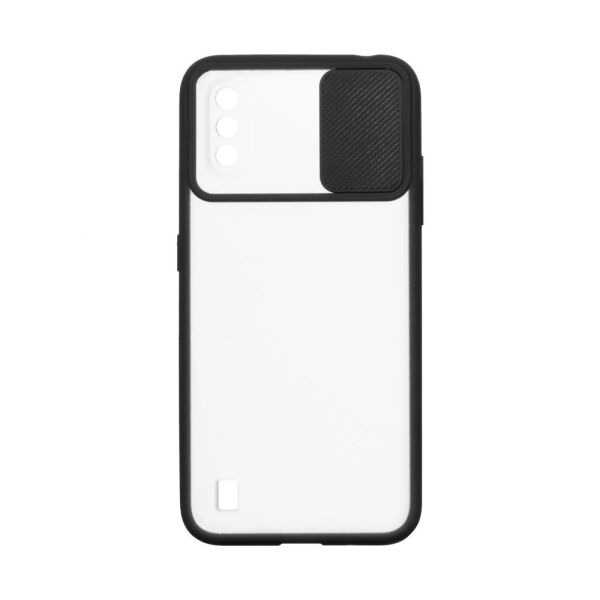 Чехол-накладка Totu Curtain для Samsung Galaxy A01 Чёрный 
Чехол-накладка Totu Curtain для Samsung Galaxy A01 Чёрный