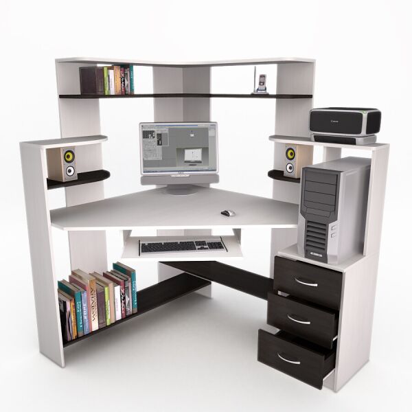 Компьютерный стол FlashNika Флеш 34
Компьютерный стол FlashNika Флеш 34