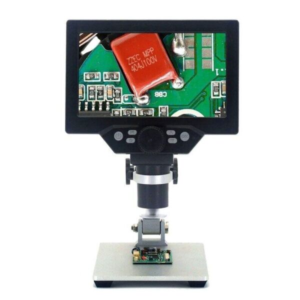 Цифровой микроскоп на штативе GAOSUO G1200HD, с 7" LCD экраном и подсветкой, увеличение до 1200X, с
Цифровой микроскоп на штативе GAOSUO G1200HD, с 7" LCD экраном и подсветкой, увеличение до 1200X, с