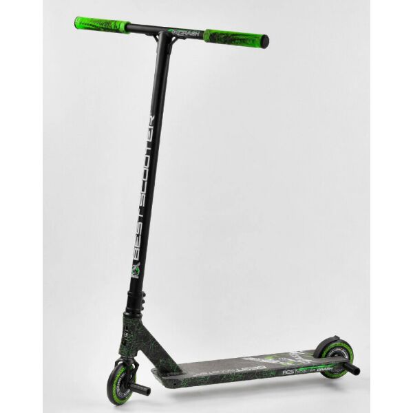 Самокат трюковый Best Scooter "CRASH" HIC-система, ПЕГИ, алюминиевый диск и дека Black/Green (102313)
Самокат трюковый Best Scooter "CRASH" HIC-система, ПЕГИ, алюминиевый диск и дека Black/Green (102313)