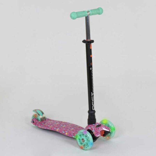 Самокат трехколесный MAXI "Best Scooter" пластмассовый, трубка руля алюминиевая Pink/Turquoise/Black (83267)
Самокат трехколесный MAXI "Best Scooter" пластмассовый, трубка руля алюминиевая Pink/Turquoise/Black (83267)