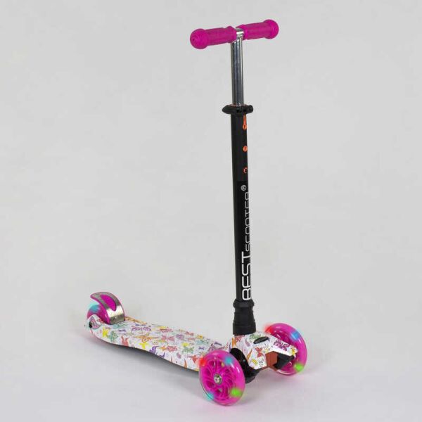 Самокат трехколесный MAXI "Best Scooter" пластмассовый, трубка руля алюминиевая Pink/White/Black (83266)
Самокат трехколесный MAXI "Best Scooter" пластмассовый, трубка руля алюминиевая Pink/White/Black (83266)