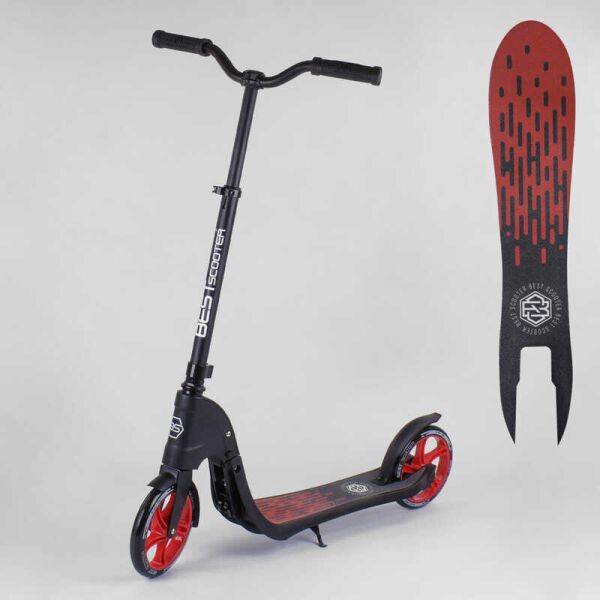 Самокат двухколесный Best Scooter c PU колесами, широким велосипедным рулем, новым зажимом руля Black/Red (98442)
Самокат двухколесный Best Scooter c PU колесами, широким велосипедным рулем, новым зажимом руля Black/Red (98442)