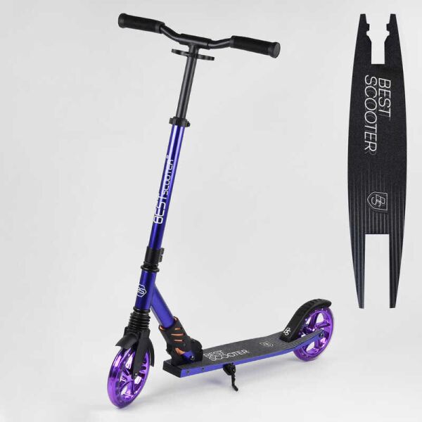 Самокат алюминиевый Best Scooter колеса PU, 1 амортизатор передний, анодированная покраска Purple (99634)
Самокат алюминиевый Best Scooter колеса PU, 1 амортизатор передний, анодированная покраска Purple (99634)