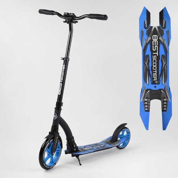 Самокат двухколесный Best Scooter с PU колесами, амортизатором, широким рулем, зажимом для руля Black/Blue (74314)
Самокат двухколесный Best Scooter с PU колесами, амортизатором, широким рулем, зажимом для руля Black/Blue (74314)