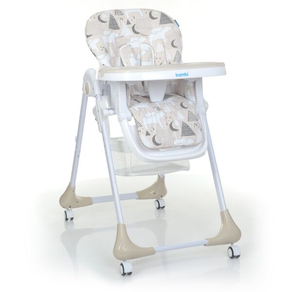 Стульчик M 3233 Mommy Bear Beige BAMBI 
Стульчик M 3233 Mommy Bear Beige BAMBI