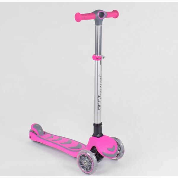 Самокат трехколесный 57795 Best Scooter РОЗОВЫЙ складной алюминиевый руль и 4 колеса PU со световым эффектом
Самокат трехколесный 57795 Best Scooter РОЗОВЫЙ складной алюминиевый руль и 4 колеса PU со световым эффектом