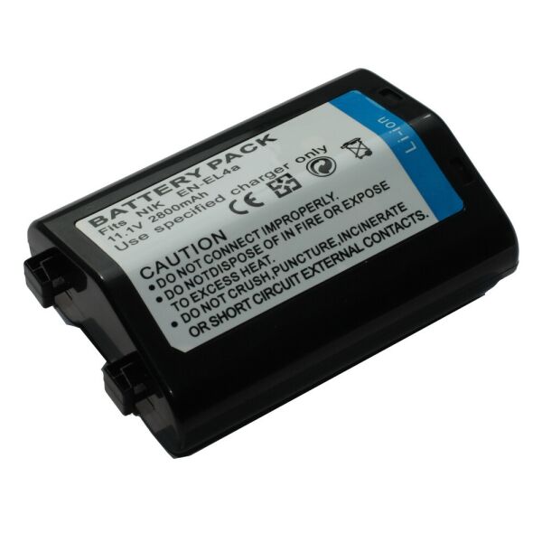 Аккумулятор EN-EL4a (EN-EL4) - аналог для NIKON D2H, D2Hs, D2X, D2Xs, D3, D3S, D3X, F6 - 2800 ма
Аккумулятор EN-EL4a (EN-EL4) - аналог для NIKON D2H, D2Hs, D2X, D2Xs, D3, D3S, D3X, F6 - 2800 ма