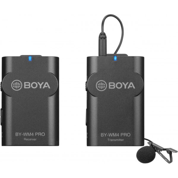 Петличный микрофон Boya BY-WM4 PRO (PRO-K1) - радиомикрофон (беспроводная микрофонная система)
Петличный микрофон Boya BY-WM4 PRO (PRO-K1) - радиомикрофон (беспроводная микрофонная система)