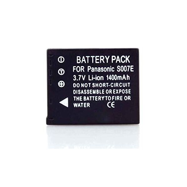 Аккумулятор CGR-S007E - аналог (заменяем с CGA-S007, DMW-BCD10) для камер Panasonic - 1400 ma
Аккумулятор CGR-S007E - аналог (заменяем с CGA-S007, DMW-BCD10) для камер Panasonic - 1400 ma