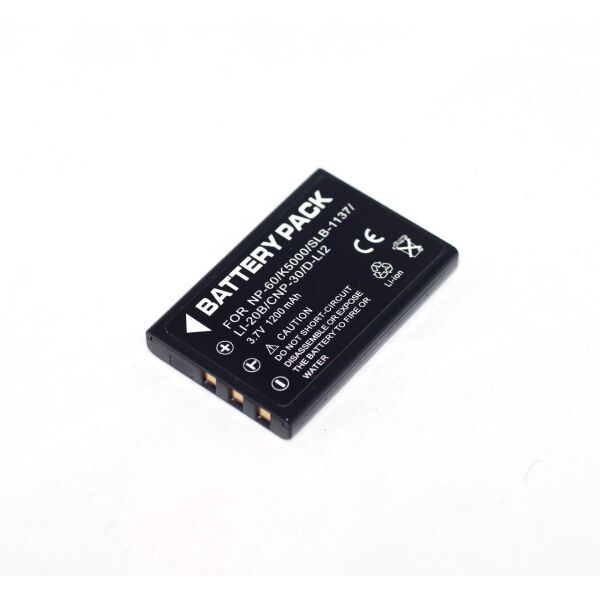 Аккумулятор для камер Panasonic - CGA-S301 (Li-20B, CGA-S302, VW-VBA10, VW-VBA20, NP-30) - аналог на 1200 ма
Аккумулятор для камер Panasonic - CGA-S301 (Li-20B, CGA-S302, VW-VBA10, VW-VBA20, NP-30) - аналог на 1200 ма