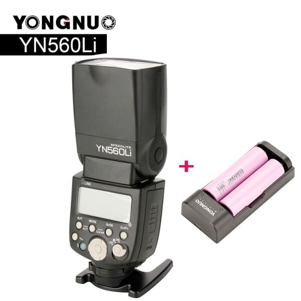 Вспышка для фотоаппаратов PENTAX - YongNuo Speedlite YN560Li KIT в комплекте с аккумулятором
Вспышка для фотоаппаратов PENTAX - YongNuo Speedlite YN560Li KIT в комплекте с аккумулятором