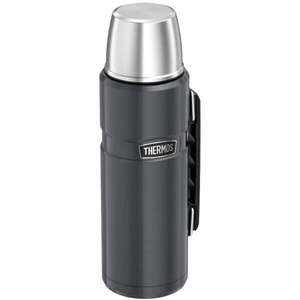 Термос с чашкой Thermos Stainless King Flask 1.2л Gun Metal 170024
Термос с чашкой Thermos Stainless King Flask 1.2л Gun Metal 170024