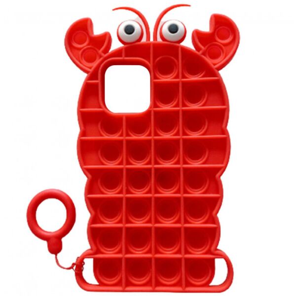 Фигурный силиконовый 3D чехол-антистресс Pop it Лобстер для Apple iPhone 11 Pro (5.8") (Красный) (1160114)
Фигурный силиконовый 3D чехол-антистресс Pop it Лобстер для Apple iPhone 11 Pro (5.8") (Красный) (1160114)