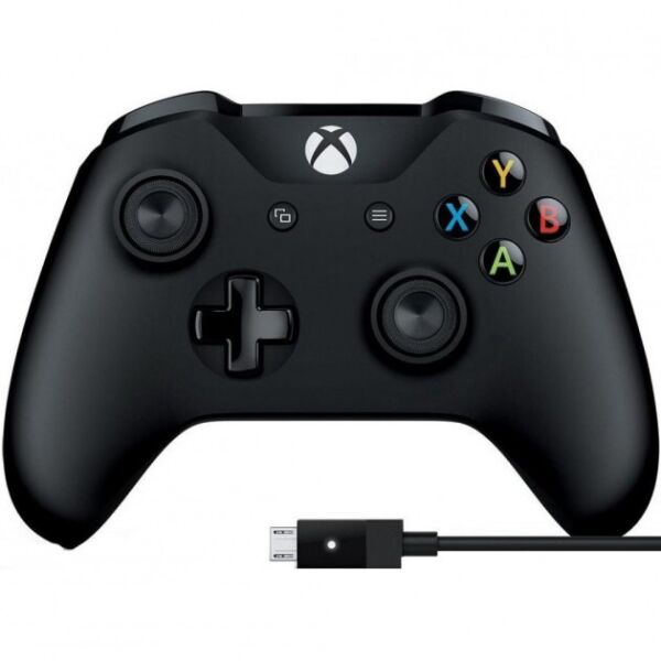 Беспроводной геймпад Microsoft Xbox One Controller + USB Cable for Windows (4N6-00002) Black
Беспроводной геймпад Microsoft Xbox One Controller + USB Cable for Windows (4N6-00002) Black