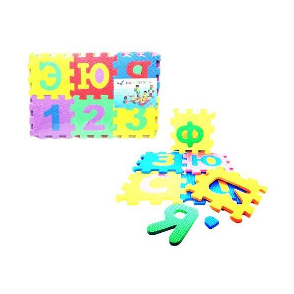 Фомовый коврик-пазл "Азбука", 36 дет BT-T-0244
Фомовый коврик-пазл "Азбука", 36 дет BT-T-0244