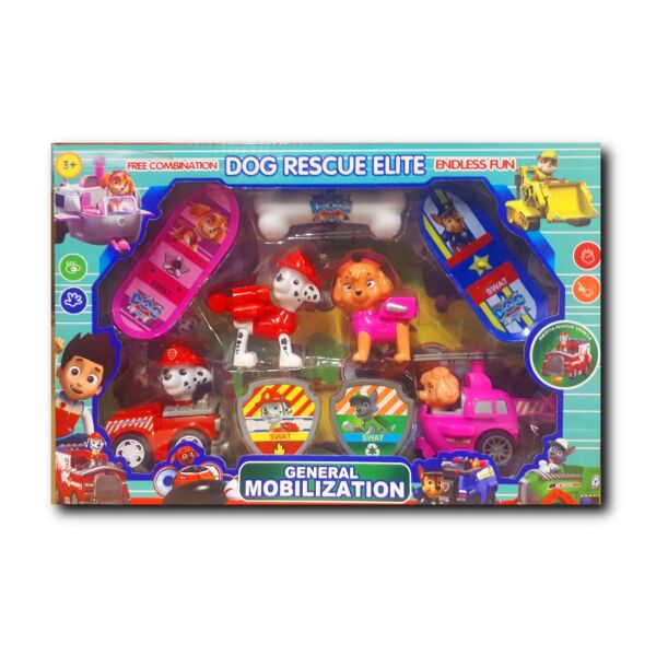 Набор фигурок Щенячий Патруль 37х24х6 см, коллекция игрушек Patrol Dogs 
Набор фигурок Щенячий Патруль 37х24х6 см, коллекция игрушек Patrol Dogs