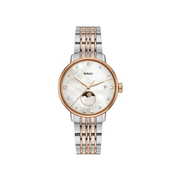 Часы наручные женские RADO COUPOLE CLASSIC DIAMONDS 01.084.3883.4.092/R22883923, фаза Луны, 4 бриллианта
Часы наручные женские RADO COUPOLE CLASSIC DIAMONDS 01.084.3883.4.092/R22883923, фаза Луны, 4 бриллианта