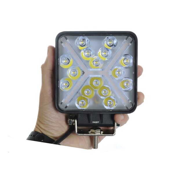 Дополнительные светодиодные фары LED Лидер 48W 4064 квадратные дальний+повторитель поворота
Дополнительные светодиодные фары LED Лидер 48W 4064 квадратные дальний+повторитель поворота