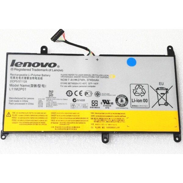 Батарея для ноутбука Lenovo IdeaPad S206 L11M2P01, 27Wh (3740mAh), 3cell, 7.4V, Li-Po, черная,
Батарея для ноутбука Lenovo IdeaPad S206 L11M2P01, 27Wh (3740mAh), 3cell, 7.4V, Li-Po, черная,