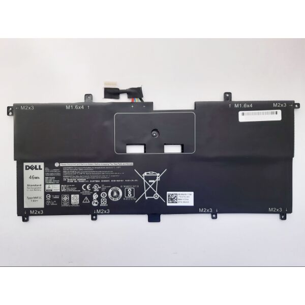 Батарея для ноутбука Dell XPS 13-9365 NNF1C 46Wh (5940mAh), 4cell, 7.6V, Li-ion, черная,
Батарея для ноутбука Dell XPS 13-9365 NNF1C 46Wh (5940mAh), 4cell, 7.6V, Li-ion, черная,