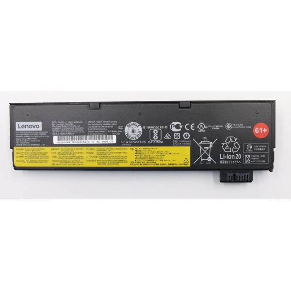 Батарея для ноутбука Lenovo ThinkPad T470 (61+) 01AV425, 4400mAh (48Wh), 6cell, 10.8V, Li-ion, черная
Батарея для ноутбука Lenovo ThinkPad T470 (61+) 01AV425, 4400mAh (48Wh), 6cell, 10.8V, Li-ion, черная