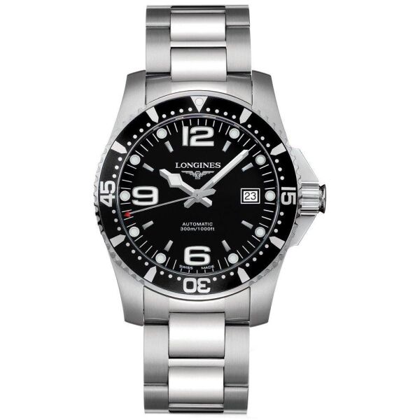 Часы наручные мужские LONGINES HYDROCONQUEST L3.742.4.56.6, автоподзавод, черный циферблат, водозащита 300WR
Часы наручные мужские LONGINES HYDROCONQUEST L3.742.4.56.6, автоподзавод, черный циферблат, водозащита 300WR