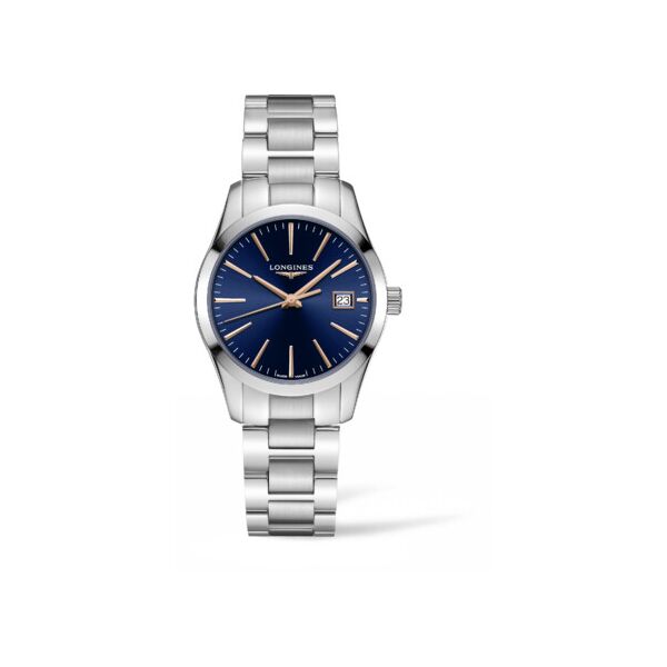 Часы наручные женские LONGINES CONQUEST CLASSIC L2.386.4.92.6 кварцевые с индикацией даты
Часы наручные женские LONGINES CONQUEST CLASSIC L2.386.4.92.6 кварцевые с индикацией даты