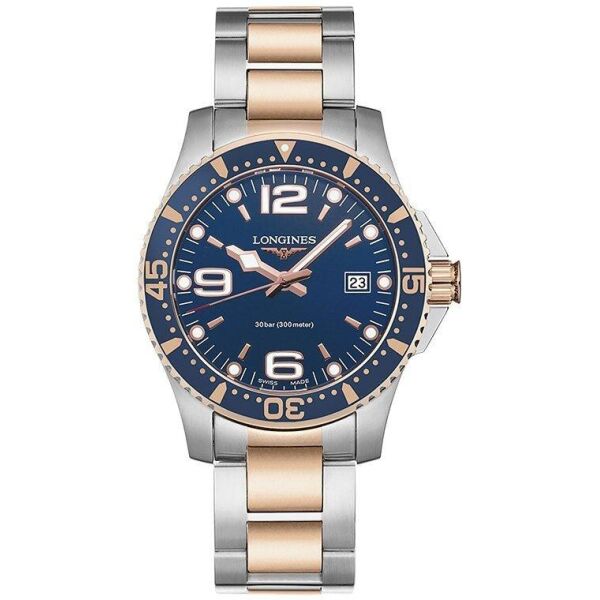 Часы наручные мужские LONGINES HYDROCONQUEST L3.740.3.98.7 для дайвинга, кварц, биколор
Часы наручные мужские LONGINES HYDROCONQUEST L3.740.3.98.7 для дайвинга, кварц, биколор