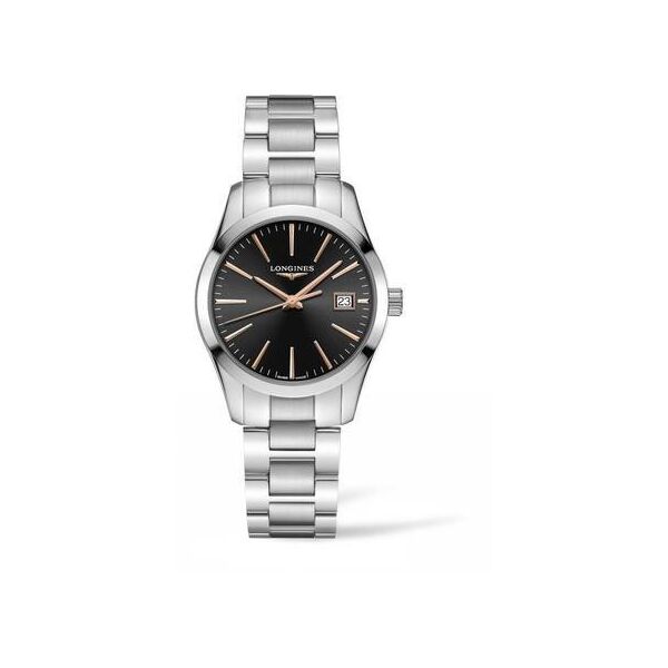 Часы наручные женские LONGINES CONQUEST CLASSIC L2.386.4.52.6 кварцевые с индикацией даты
Часы наручные женские LONGINES CONQUEST CLASSIC L2.386.4.52.6 кварцевые с индикацией даты