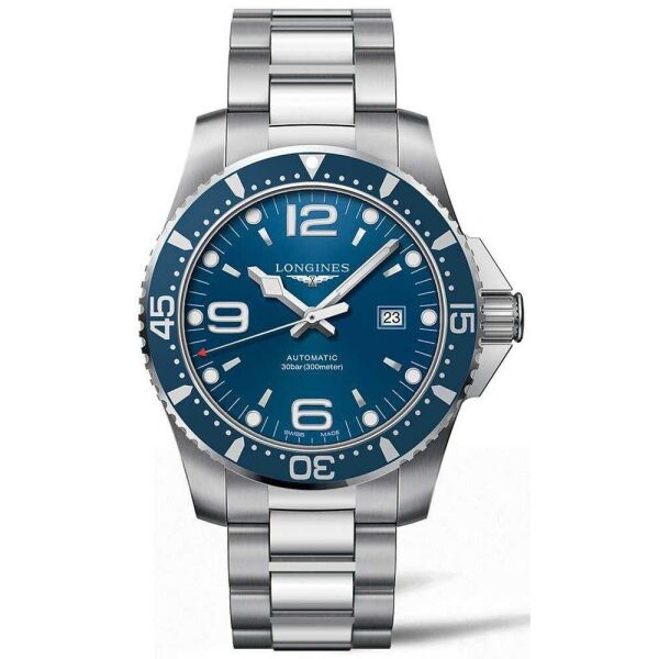 Часы наручные мужские LONGINES HYDROCONQUEST L3.841.4.96.6 дайверские, автоподзавод, вращающийся безель
Часы наручные мужские LONGINES HYDROCONQUEST L3.841.4.96.6 дайверские, автоподзавод, вращающийся безель