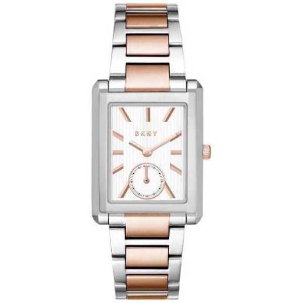 Часы наручные женские DKNY NY2624 кварцевые с прямоугольным корпусом, биколорные, США
Часы наручные женские DKNY NY2624 кварцевые с прямоугольным корпусом, биколорные, США