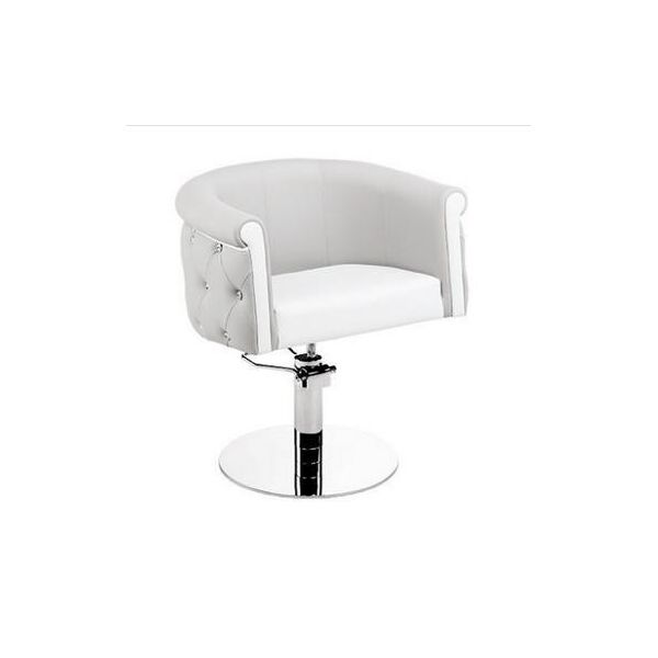 Кресло парикмахерское Obsession на гидравлике Хром Диск, КЗ Zeus Silver+White (Velmi TM)
Кресло парикмахерское Obsession на гидравлике Хром Диск, КЗ Zeus Silver+White (Velmi TM)