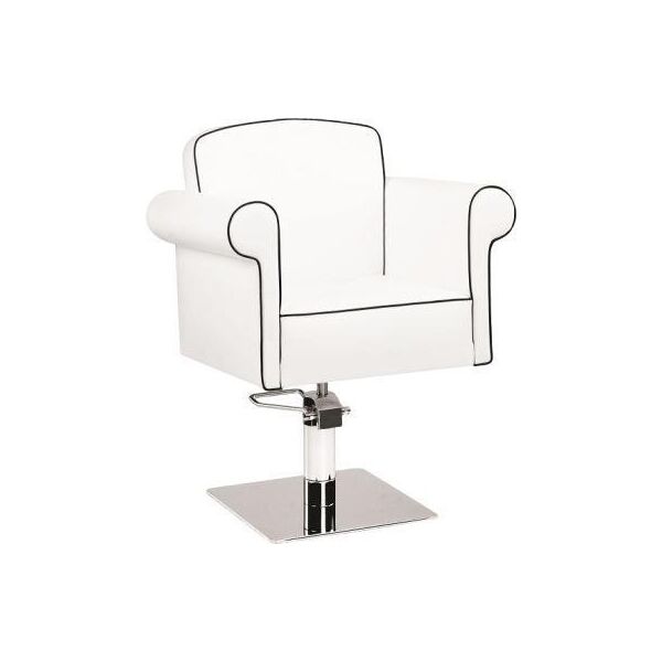 Кресло парикмахерское Art Deco на гидравлике Хром Квадрат, КЗ Zeus White, кант Zeus Black (Velmi TM)
Кресло парикмахерское Art Deco на гидравлике Хром Квадрат, КЗ Zeus White, кант Zeus Black (Velmi TM)