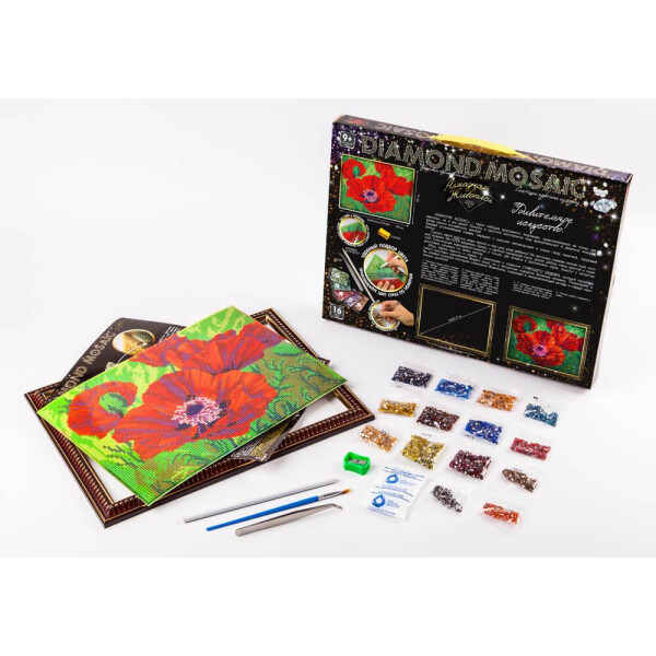 Набор для творчества Danko Toys Diamond Art Алмазная живопись Маки Разноцветный (HGFUYDI)
Набор для творчества Danko Toys Diamond Art Алмазная живопись Маки Разноцветный (HGFUYDI)