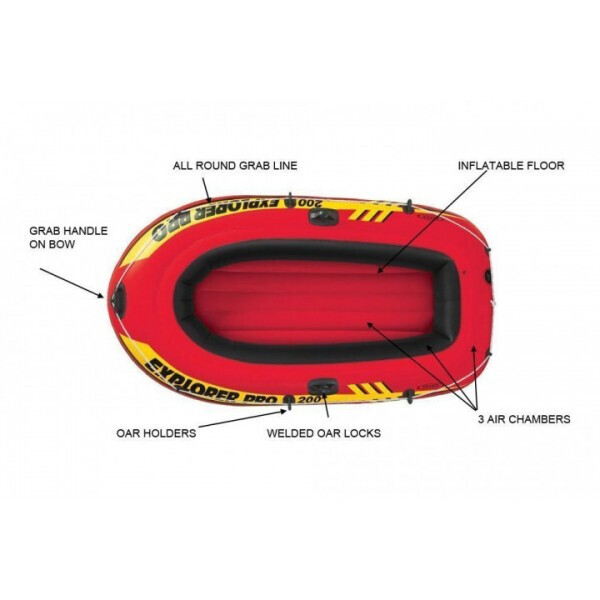 Двухместная надувная лодка INTEX Explorer 58331 Set 200, 185 х 94 х 41 см, с веслами и насосом (Расширенная комплектация)
Двухместная надувная лодка INTEX Explorer 58331 Set 200, 185 х 94 х 41 см, с веслами и насосом (Расширенная комплектация)