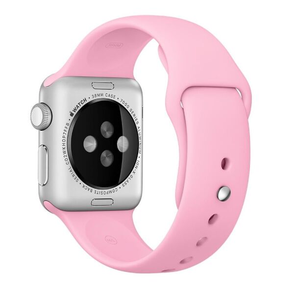 Cиліконовий ремінець Sport Band для годинника Apple Watch 38mm/40mm Light Pink (SB-0037)
Cиліконовий ремінець Sport Band для годинника Apple Watch 38mm/40mm Light Pink (SB-0037)
